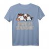 Offizielles Kuh Kalb Schlafshirt - Lustiges Pyjama Nachthemd für Damen, Herren & Teenager als Geschenk für Langschläfer & Morgenmuffel