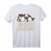 Offizielles Kuh Kalb Schlafshirt - Lustiges Pyjama Nachthemd für Damen, Herren & Teenager als Geschenk für Langschläfer & Morgenmuffel