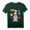 Kinder Kuh Geburtstag T-Shirt für 2 Jahre Mädchen - Niedliches Geburtstagsoutfit für Kleinkinder und Jungen