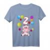 Kinder Kuh Geburtstag T-Shirt für 2 Jahre Mädchen - Niedliches Geburtstagsoutfit für Kleinkinder und Jungen