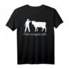 Lustiges Kuh Landwirt Tierfreund T-Shirt – Perfektes Geschenk für Führungskräfte, Tierliebhaber & Landwirte zu Geburtstag, Muttertag, Vatertag & Weihnachten