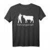 Lustiges Kuh Landwirt Tierfreund T-Shirt – Perfektes Geschenk für Führungskräfte, Tierliebhaber & Landwirte zu Geburtstag, Muttertag, Vatertag & Weihnachten