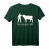 Lustiges Kuh Landwirt Tierfreund T-Shirt – Perfektes Geschenk für Führungskräfte, Tierliebhaber & Landwirte zu Geburtstag, Muttertag, Vatertag & Weihnachten
