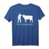Lustiges Kuh Landwirt Tierfreund T-Shirt – Perfektes Geschenk für Führungskräfte, Tierliebhaber & Landwirte zu Geburtstag, Muttertag, Vatertag & Weihnachten