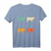 Retro Kuh Shirt Tierliebhaber Vintage Kuh T-Shirt – Perfektes Geschenk für Kuhfans, Kinder & Erwachsene