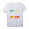 Retro Kuh Shirt Tierliebhaber Vintage Kuh T-Shirt – Perfektes Geschenk für Kuhfans, Kinder & Erwachsene