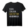 Kuh Geschenk - Lustiges Futter schlafende Kühe T-Shirt für Kuhhalter, Tierliebhaber & als Geschenk für Männer, Frauen & Kinder