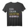 Kuh Geschenk - Lustiges Futter schlafende Kühe T-Shirt für Kuhhalter, Tierliebhaber & als Geschenk für Männer, Frauen & Kinder