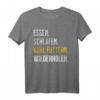 Kuh Geschenk - Lustiges Futter schlafende Kühe T-Shirt für Kuhhalter, Tierliebhaber & als Geschenk für Männer, Frauen & Kinder