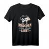 Damen Kuh T-Shirt - Nur ein Mädchen Das Kühe liebt, das perfekte Geschenk für Landwirtinnen und Kuhliebhaberinnen zum Geburtstag