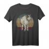 Retro Kuh T-Shirt - Lustiges Bauernhof Tier Design für Landwirte, Bauern & Tierliebhaber