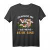 Zuhause ist wo meine Kühe sind T-Shirt – Lustiges Kuh Design für Landwirte, Bauern und Tierliebhaber