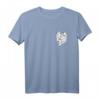 Kuh in Brusttasche T-Shirt – Lustiges Geschenk zum HapFrog für Bauern, Milchliebhaber & Jersey Cow Fans