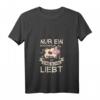 Damen Kuh T-Shirt mit V-Ausschnitt – Perfektes Geschenk für Tierliebhaberinnen, Bauern und Landwirte