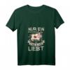 Damen Kuh T-Shirt mit V-Ausschnitt – Perfektes Geschenk für Tierliebhaberinnen, Bauern und Landwirte
