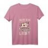 Damen Kuh T-Shirt mit V-Ausschnitt – Perfektes Geschenk für Tierliebhaberinnen, Bauern und Landwirte