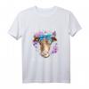 Kuh T-Shirt für Frauen und Mädchen – Lustiges Bauernhof Design für Kuhliebhaber & Nutztierfans, ideales Geschenk zum Geburtstag, Weihnachten & Streichelzoobesuch