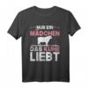 Nur ein Mädchen das Kühe liebt Kuh T-Shirt - Perfektes Geschenk für Tierliebhaber, Bauern und Kinder vom Dorf zu Weihnachten & Geburtstag