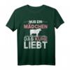 Nur ein Mädchen das Kühe liebt Kuh T-Shirt - Perfektes Geschenk für Tierliebhaber, Bauern und Kinder vom Dorf zu Weihnachten & Geburtstag