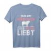 Nur ein Mädchen das Kühe liebt Kuh T-Shirt - Perfektes Geschenk für Tierliebhaber, Bauern und Kinder vom Dorf zu Weihnachten & Geburtstag