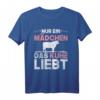 Nur ein Mädchen das Kühe liebt Kuh T-Shirt - Perfektes Geschenk für Tierliebhaber, Bauern und Kinder vom Dorf zu Weihnachten & Geburtstag