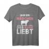 Nur ein Mädchen das Kühe liebt Kuh T-Shirt - Perfektes Geschenk für Tierliebhaber, Bauern und Kinder vom Dorf zu Weihnachten & Geburtstag