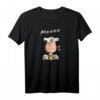 Lustiges Kuh T-Shirt mit Kuhglocke und Blümchen – Humorvolles Comic Design für Kinder, Damen und Herren, ideales Geschenk zu Geburtstag & Weihnachten