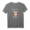 Lustiges Kuh T-Shirt mit Kuhglocke und Blümchen – Humorvolles Comic Design für Kinder, Damen und Herren, ideales Geschenk zu Geburtstag & Weihnachten