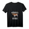 Damen Kuh T-Shirt mit Spruch 'Früher war ich normal heute habe ich Kühe' - Lustiges Landwirt T-Shirt mit V-Ausschnitt für Bauern und Landwirte