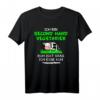 Second Hand Vegetarier Kuh Gras | Lustiges Fleisch Geschenk T-Shirt für Fleischliebhaber, Grillfans & Humorvolle Geschenkideen