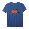 Herbstliche Kühe und Halloween Kürbis T-Shirt mit Farboptionen - Perfekt für Natur-, Halloween- und Wissenschaftsfans