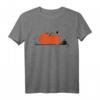 Herbstliche Kühe und Halloween Kürbis T-Shirt mit Farboptionen - Perfekt für Natur-, Halloween- und Wissenschaftsfans
