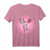 Erdbeermilch Kuh T-Shirt – Niedliches Retro Design für Kuh-Fans und Erdbeerliebhaber, perfektes Geschenk für Freunde