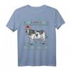 Kuh Weihnachten T-Shirt – Lustiges Milchviehdesign für Landwirte & Bauernfamilien, perfektes Weihnachtsgeschenk oder Pyjamatop