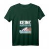 Damen Lustiges Schlafendes Kuh T-Shirt mit V-Ausschnitt – Keine Muhtivation für Kuhfans, Bauern & Tierliebhaber, perfektes Geschenk für Weihnachten, Geburtstag & mehr