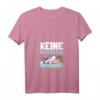 Damen Lustiges Schlafendes Kuh T-Shirt mit V-Ausschnitt – Keine Muhtivation für Kuhfans, Bauern & Tierliebhaber, perfektes Geschenk für Weihnachten, Geburtstag & mehr