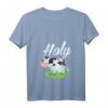 Heilige Kuh Wortspiel T-Shirt für Kuhliebhaber & Milchbauer – Lustiges Geschenk für Landwirte, Familien & Tierfreunde
