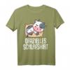 Offizielles Kuh Schlafshirt Pyjama Nachthemd - Lustiges Geschenk für Langschläfer, Morgenmuffel und Tierliebhaber, Damen und Herren