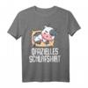 Offizielles Kuh Schlafshirt Pyjama Nachthemd - Lustiges Geschenk für Langschläfer, Morgenmuffel und Tierliebhaber, Damen und Herren