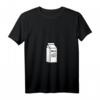 Damen Süßer Kuh-Milchkarton V-Ausschnitt T-Shirt – Lustiges Halloween-Kostüm, Party-Outfit & Geschenkidee für Familie & Freunde