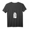 Damen Süßer Kuh-Milchkarton V-Ausschnitt T-Shirt – Lustiges Halloween-Kostüm, Party-Outfit & Geschenkidee für Familie & Freunde