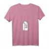 Damen Süßer Kuh-Milchkarton V-Ausschnitt T-Shirt – Lustiges Halloween-Kostüm, Party-Outfit & Geschenkidee für Familie & Freunde