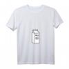 Damen Süßer Kuh-Milchkarton V-Ausschnitt T-Shirt – Lustiges Halloween-Kostüm, Party-Outfit & Geschenkidee für Familie & Freunde