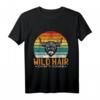 Wild Hair Don't Care Kuh T-Shirt für schottische Highland-Rinder-Fans - Vintage Design für Kuhliebhaber und Bauern