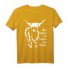 Hochlandrind Kuh Highland Cattle T-Shirt – Witziges Geschenk für Züchter, Landwirte & Highland Kühliebhaber zu Geburtstag & Weihnachten