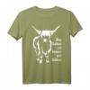 Hochlandrind Kuh Highland Cattle T-Shirt – Witziges Geschenk für Züchter, Landwirte & Highland Kühliebhaber zu Geburtstag & Weihnachten