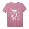 Hochlandrind Kuh Highland Cattle T-Shirt – Witziges Geschenk für Züchter, Landwirte & Highland Kühliebhaber zu Geburtstag & Weihnachten