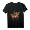 Vintage Kuh T-Shirt – Perfektes Geschenk für Tierliebhaber, Bauern & Kuh-Fans zu Weihnachten, Muttertag & Geburtstag