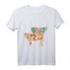 Vintage Kuh T-Shirt – Perfektes Geschenk für Tierliebhaber, Bauern & Kuh-Fans zu Weihnachten, Muttertag & Geburtstag