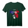 Amerikanische Flagge Kuh Sonnenbrille Bauernhof Liebe Kühe T-Shirt – Perfektes Geschenk für Tier- und Bauernhofliebhaber zu Weihnachten, Geburtstag & Anlässen